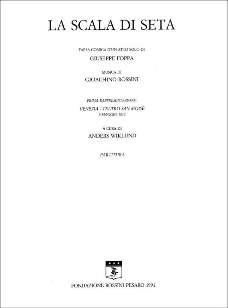 La Scala Di Seta