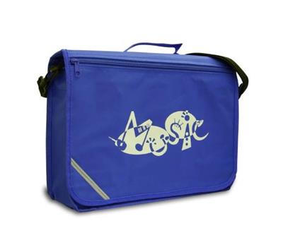 Mapac: Music Bag Excel - Music Word (Royal Blue)